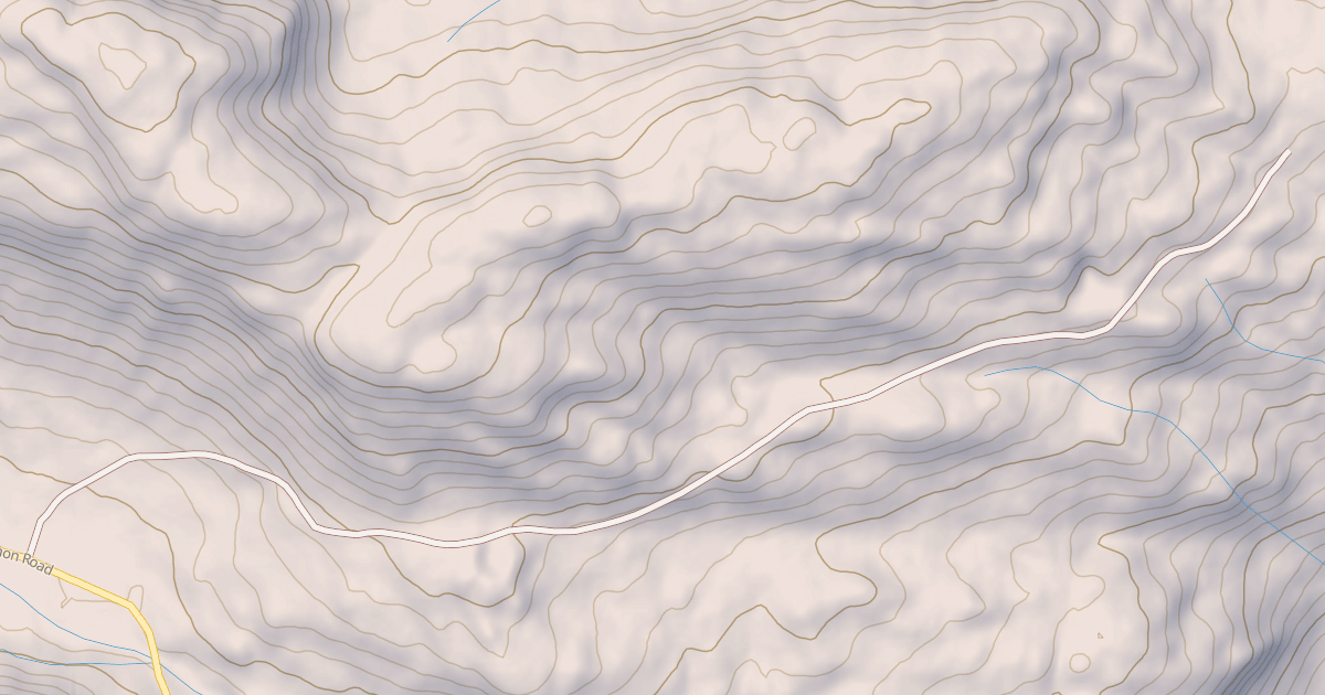 Map preview of USFS National Forest System Roads {4FE3EB4A-4956-4B04-A976-F10E37D99ECF}