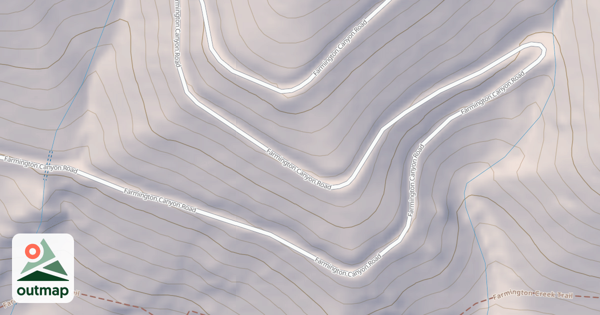 Map of Farmington Canyon Atv