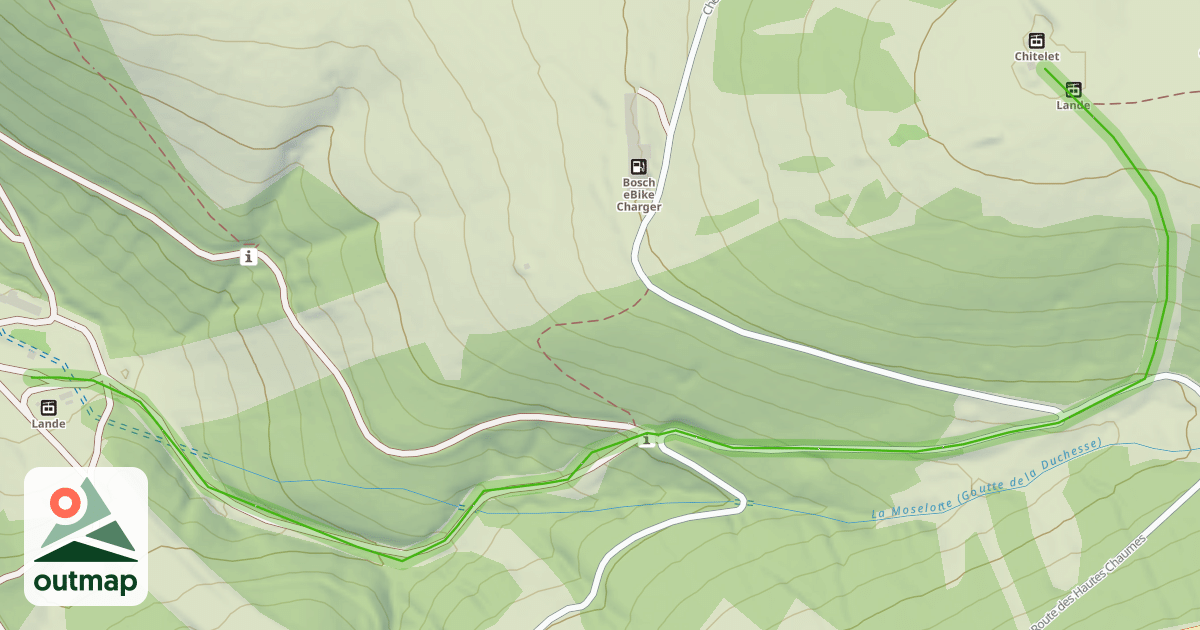 Map of Duchesse
