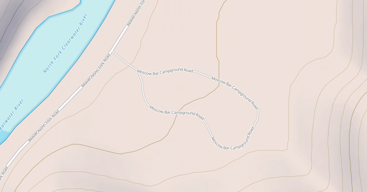 Map preview of MOSCOW BAR CAMP GRD