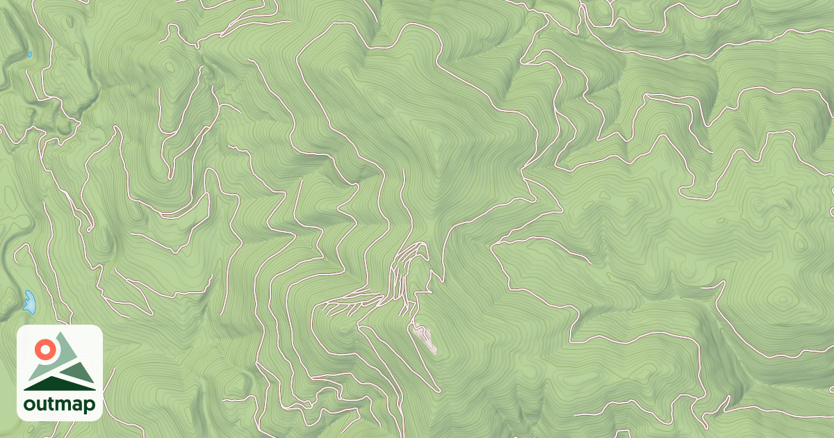 Map of DOAK CR BLUE MTN P