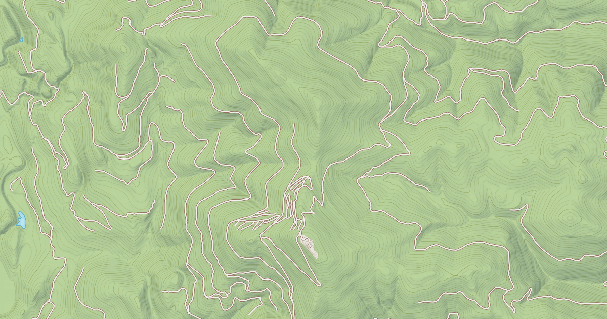 Map preview of DOAK CR BLUE MTN P