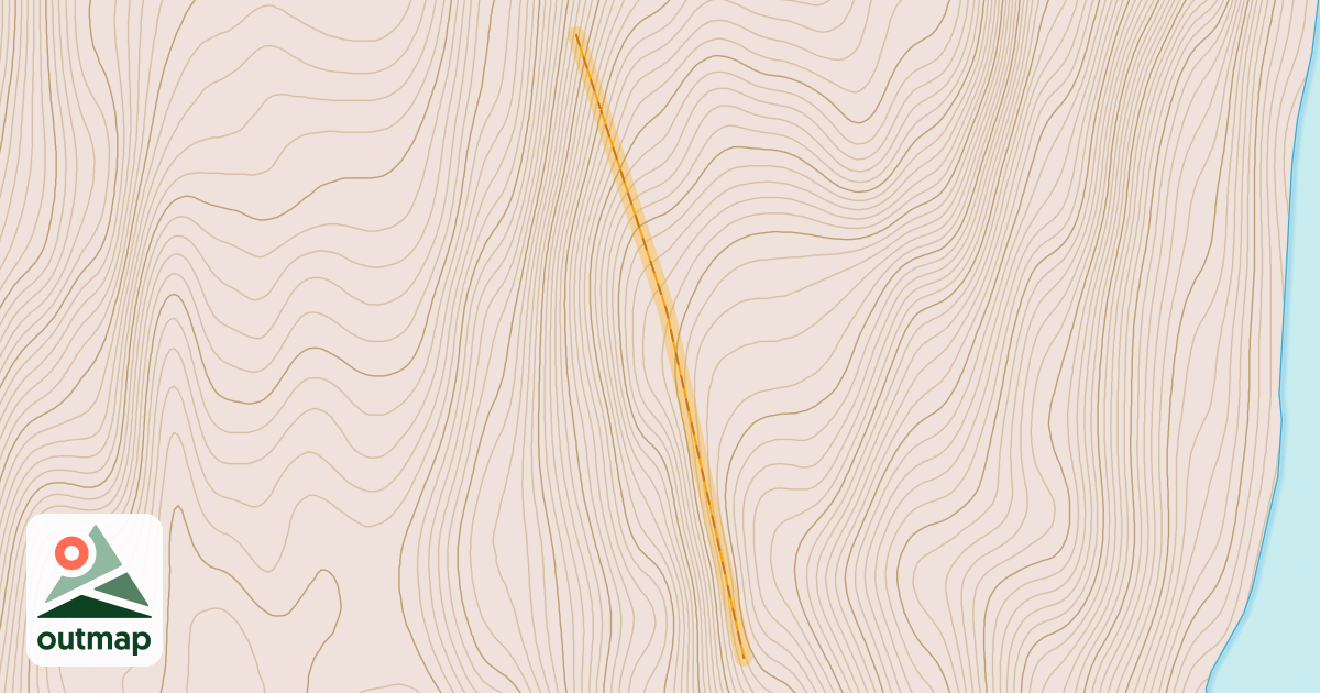 Map of 37 Couloir