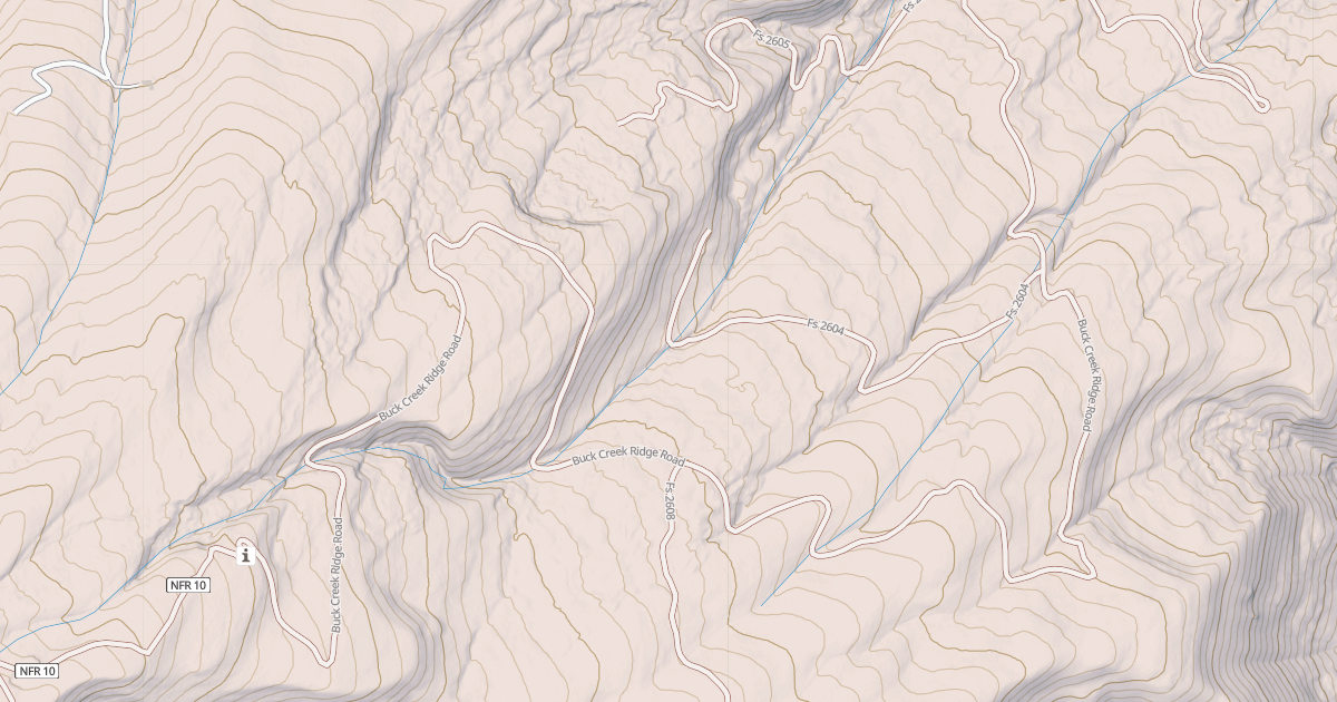 Map preview of BUCK RIDGE