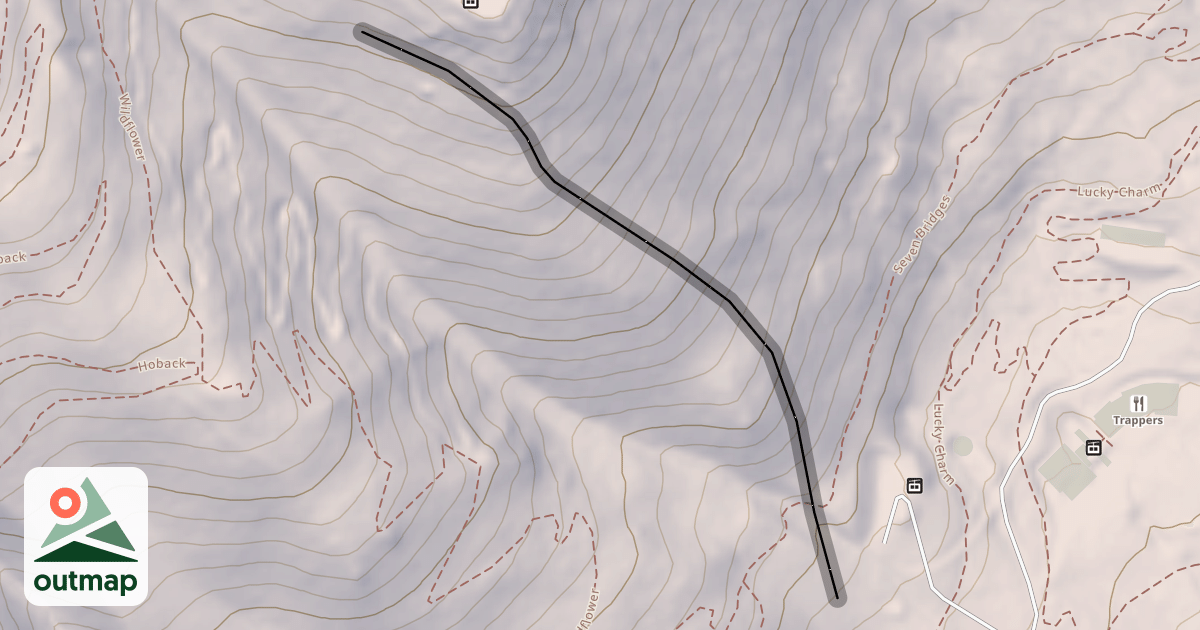 Map of Jackson Face