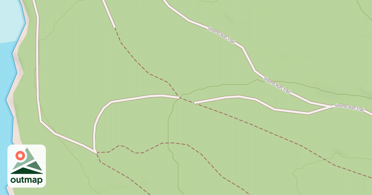 Map of Prince Gallitzin State Park Trails