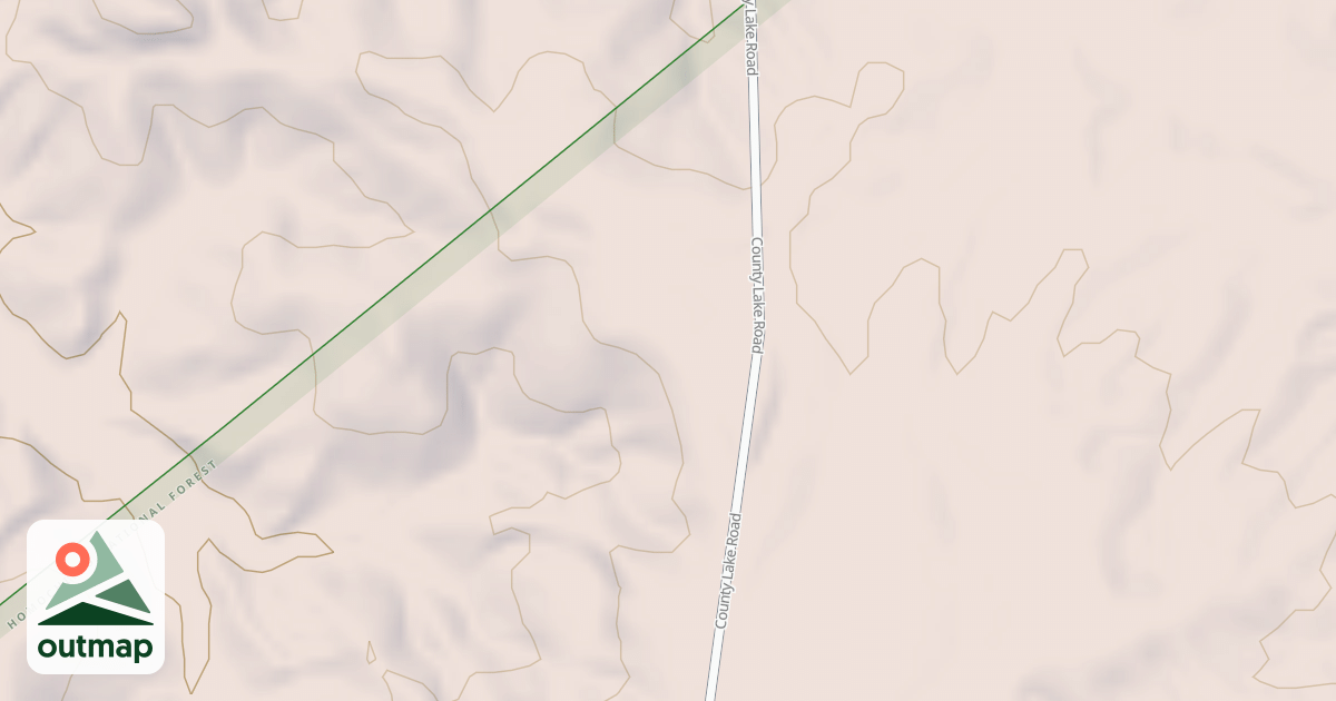 Map of USFS Motor Vehicle Use Map Roads {CB9BD173-077F-4898-B85B-A5FD336308E1}