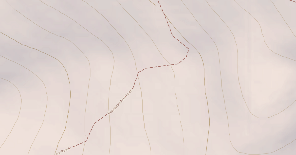 Map preview of Bonanza Mine Trail