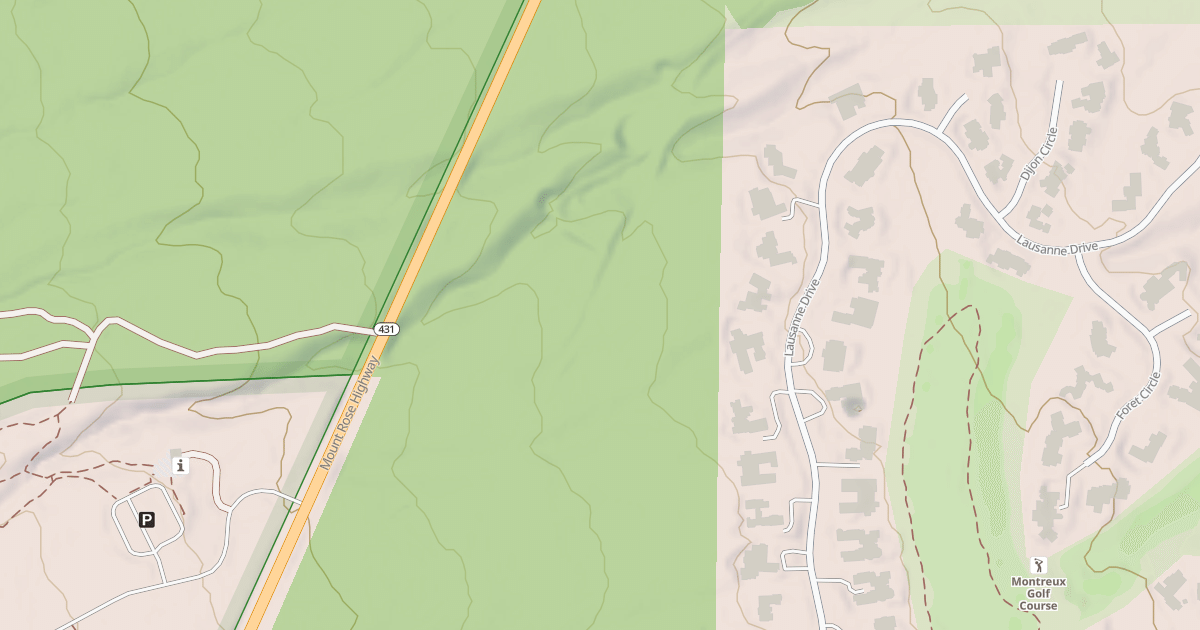 Map preview of REGROWTH ROAD