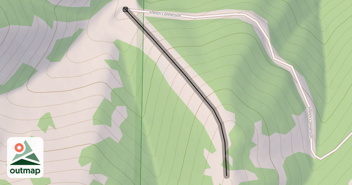 Map of Lower French Dip