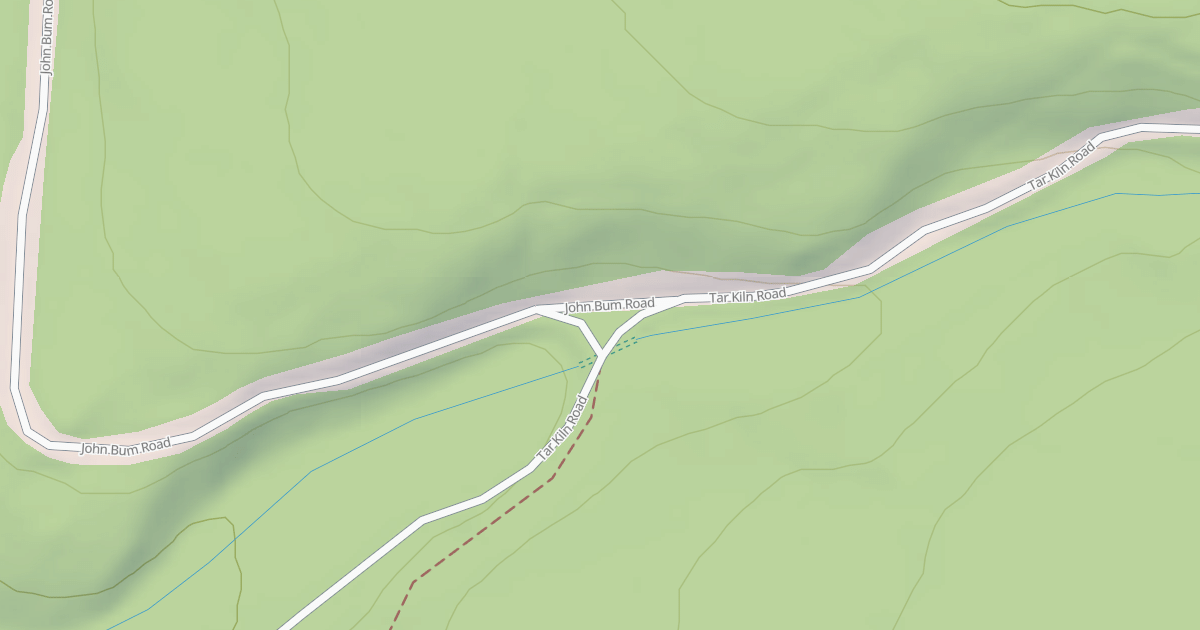 Map preview of Rothrock State Forest Trough Creek Snowmobile Trails