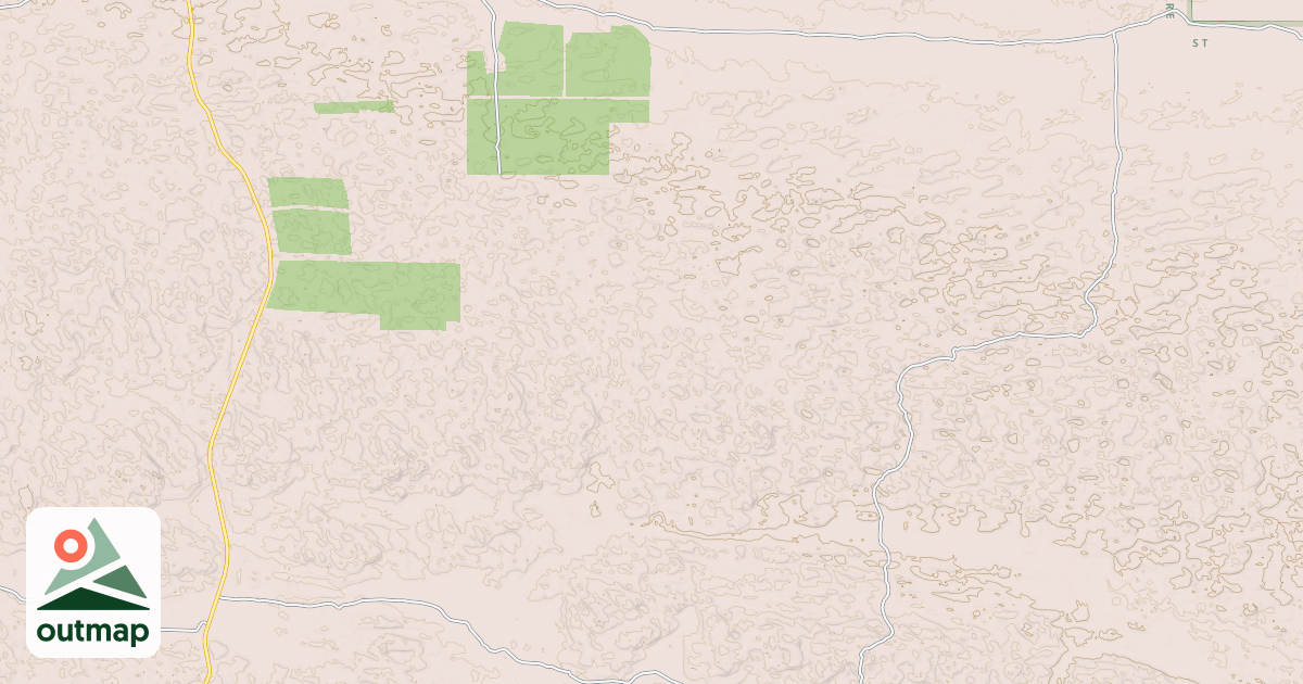 Map of USFS National Forest System Roads {350E3536-8AA9-469D-90EF-E40FC0070AE4}
