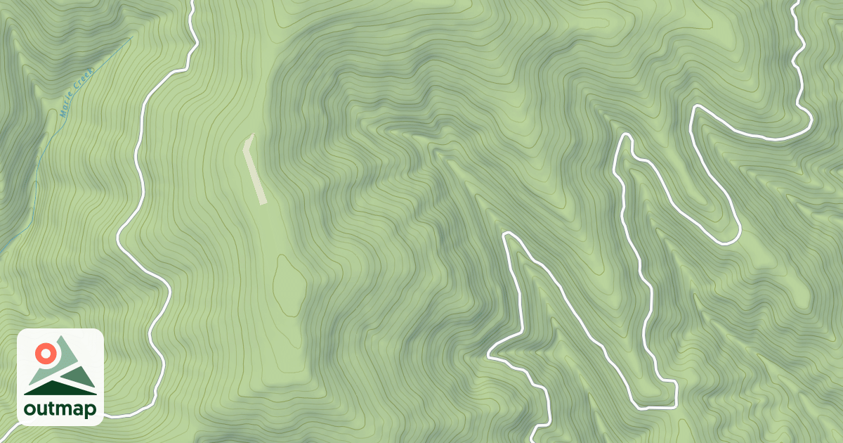 Map of USFS Motor Vehicle Use Map Trails 9948