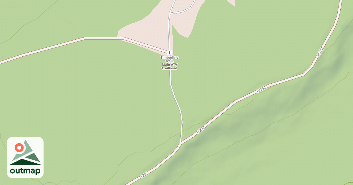 Map of TIMBERLINE ATV WARMUP LOOP W