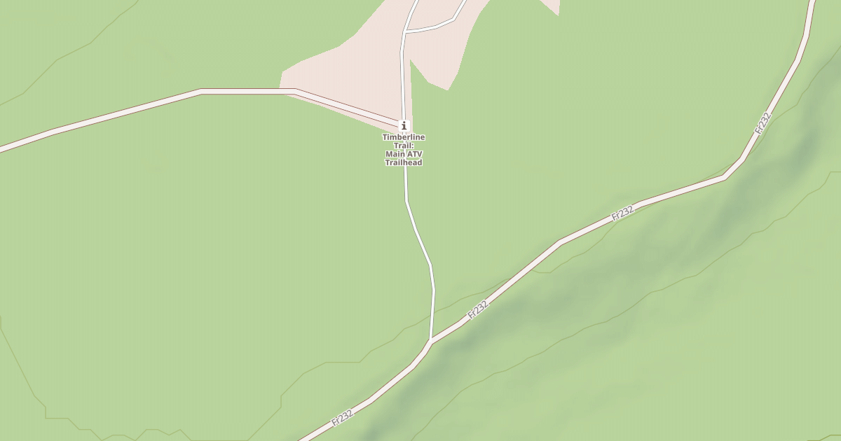 Map preview of TIMBERLINE ATV WARMUP LOOP W