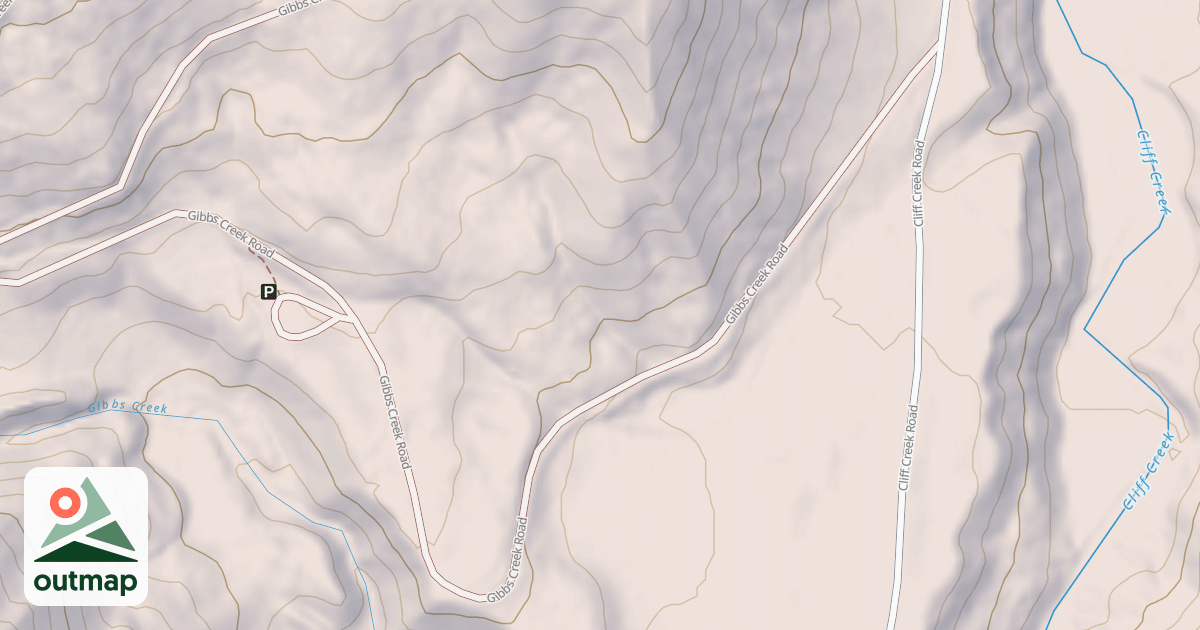 Map of GIBBS CREEK