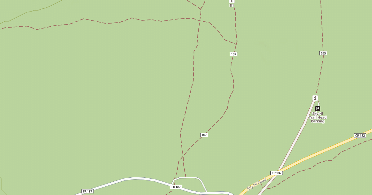 Map preview of USFS National Forest System Roads {E29048F0-F400-4B4B-91DA-F0C1E2260E92}