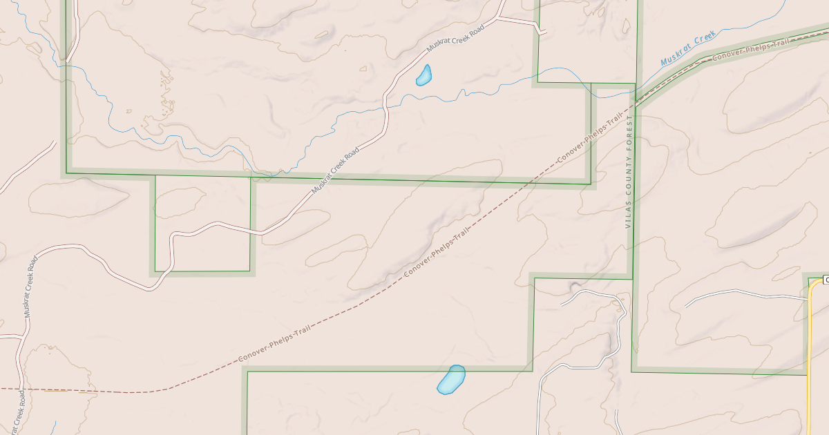Map preview of Vilas County Snowmobile