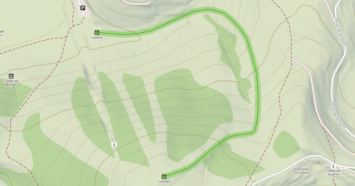 Map preview of Pinsons