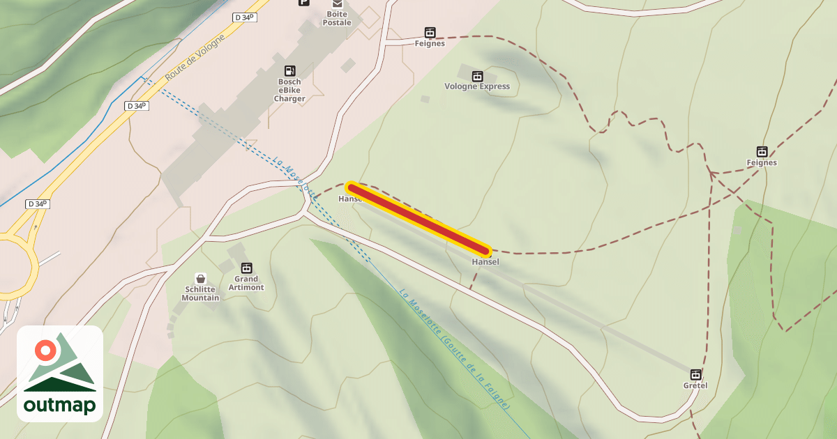 Map of Hansel