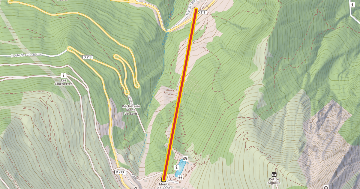 Map preview of Mont-de-Lans
