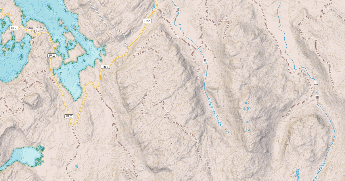 Map preview of Flicker Ridge