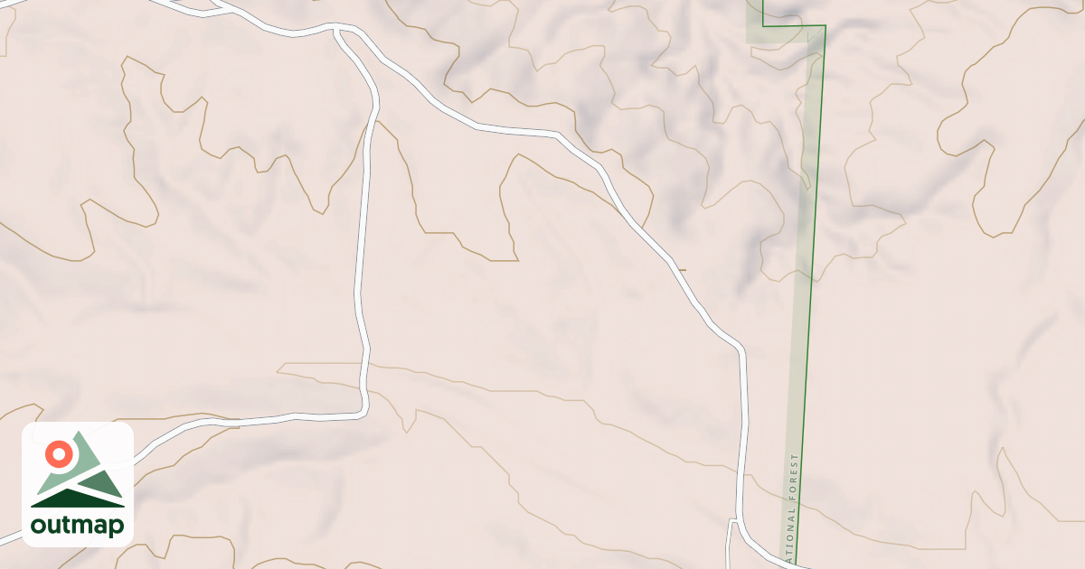 Map of USFS National Forest System Roads {1A4BC080-72EA-459A-8F4C-1557C90D89D5}