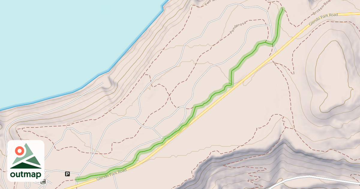 Map of Two Moon Loop