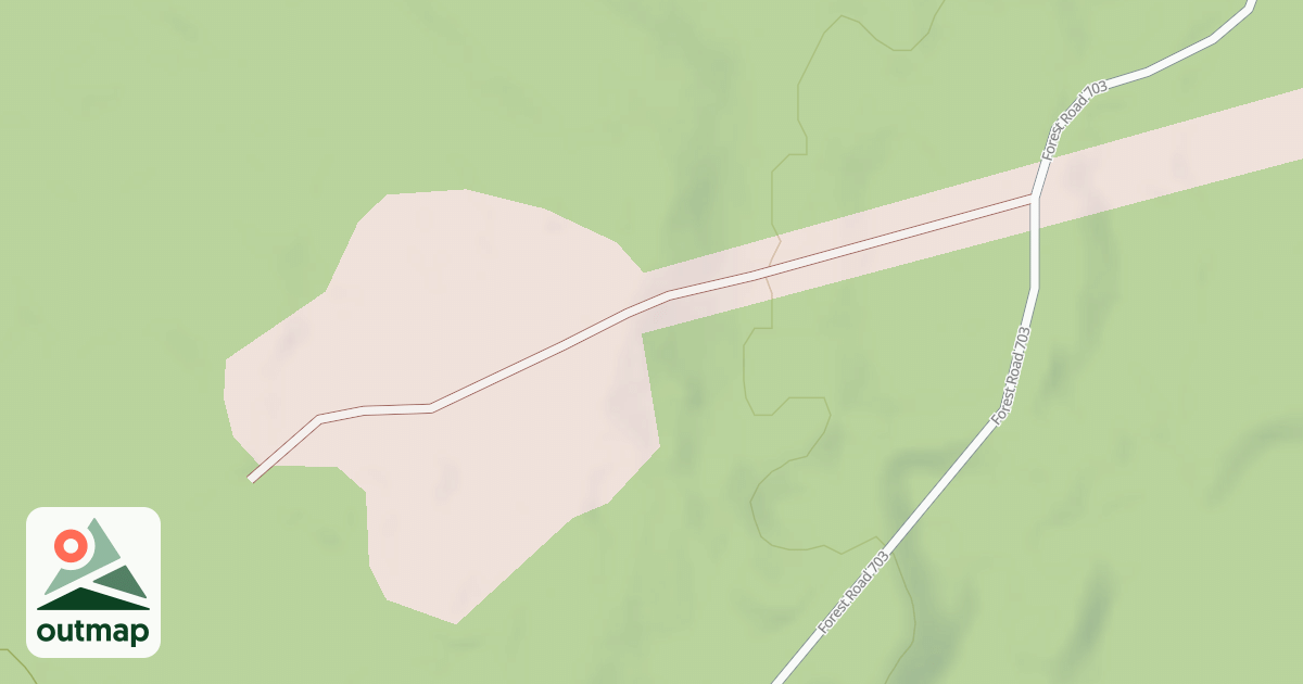 Map of FR 703A
