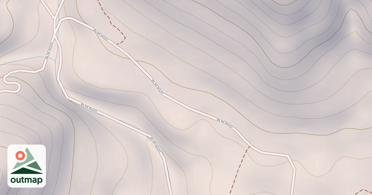 Map of BLM National GTLF Public Motorized Roads 1c4f1461-78d6-4c57-b46c-e2e00557ff16