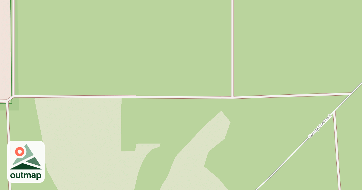 Map of MYRICA CERIFERA