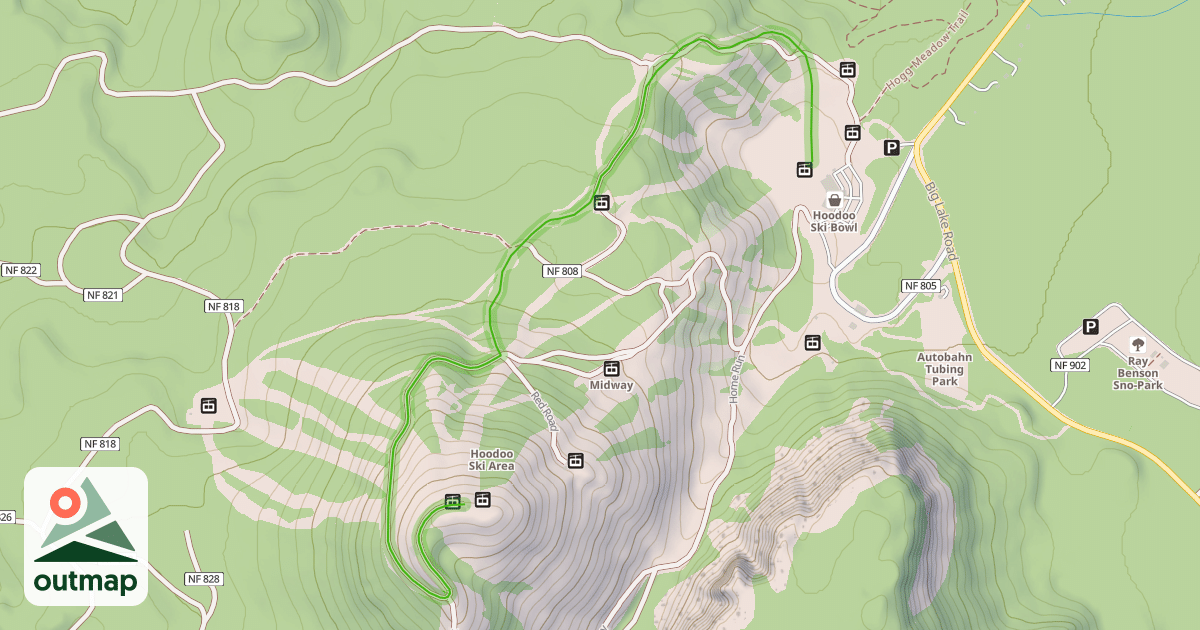 Map of Over Easy