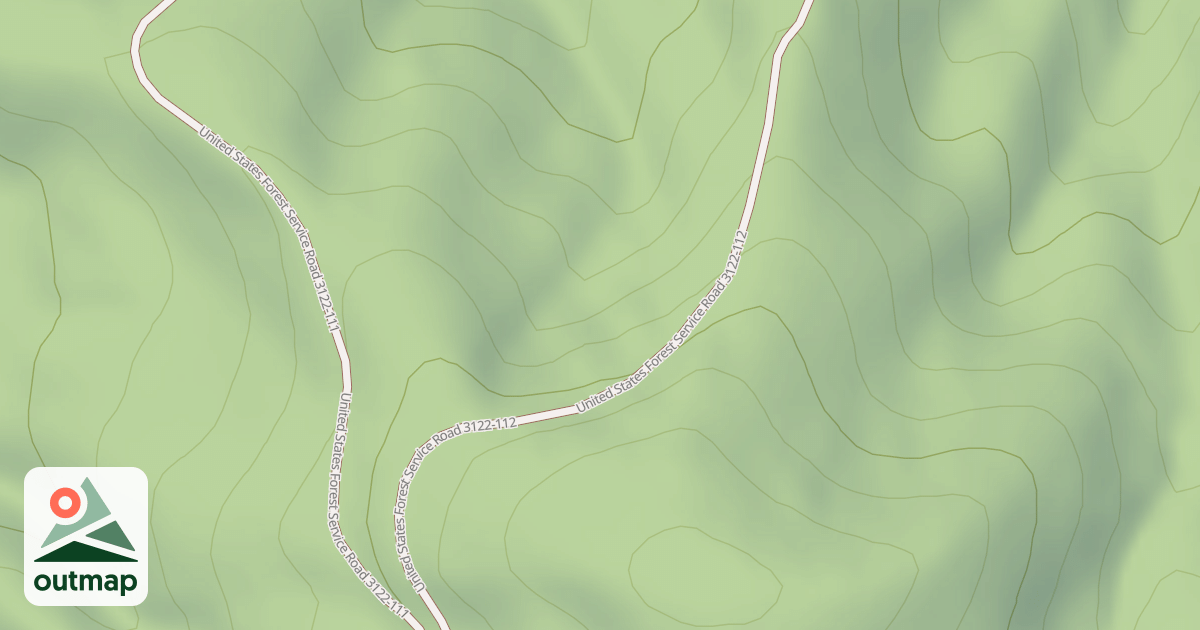Map of USFS National Forest System Roads {59E4D06A-9A6D-4F96-BC96-E2E090767052}