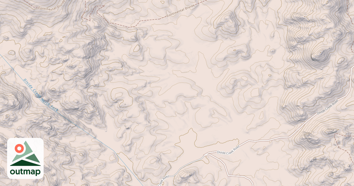 Map of CANYON NORTON