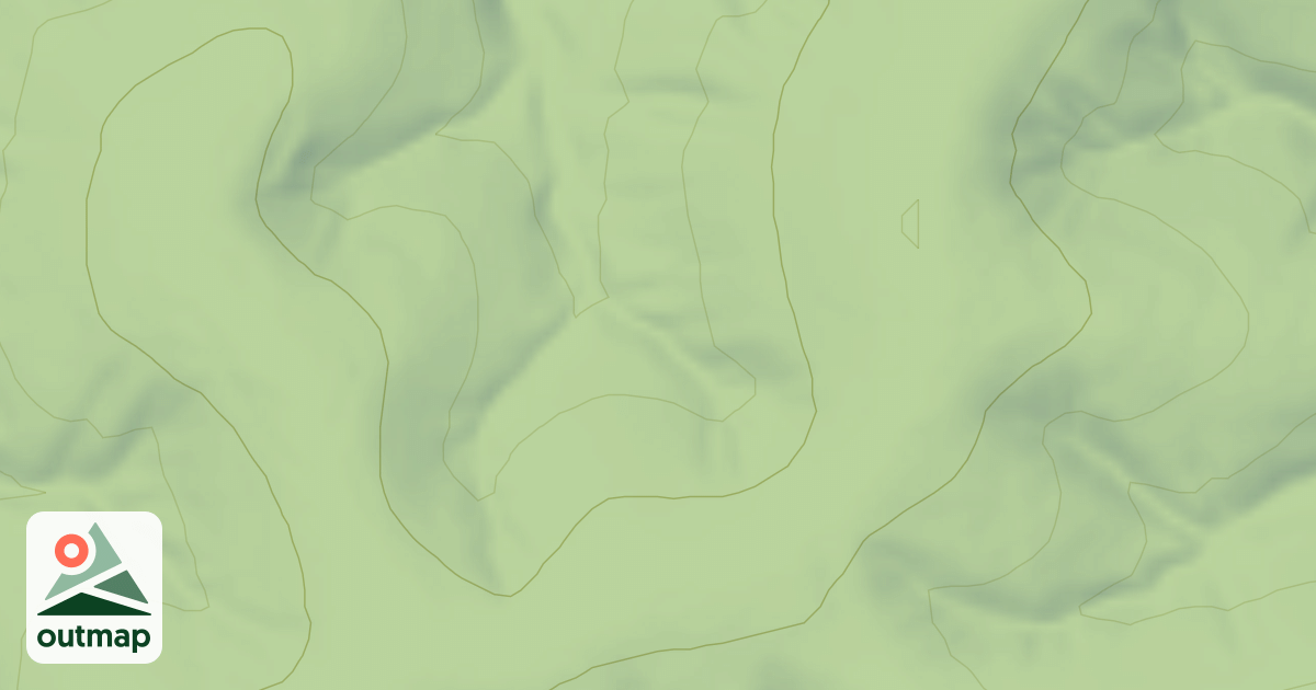 Map of BOWEN BRANCH SPUR A