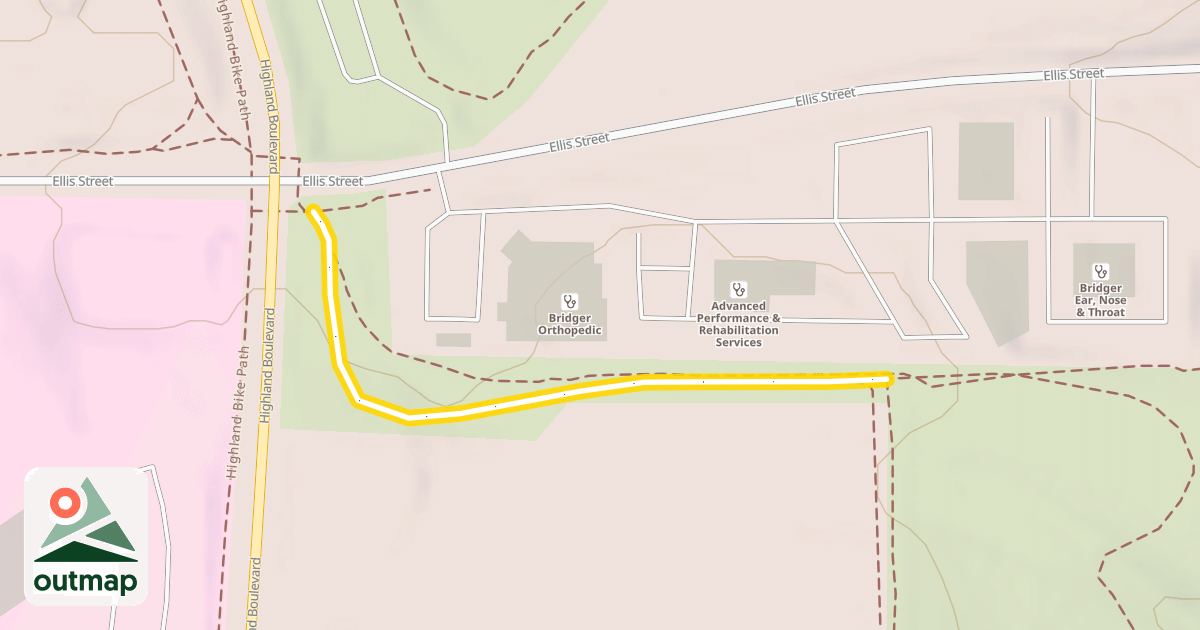 Map of Connector Trail