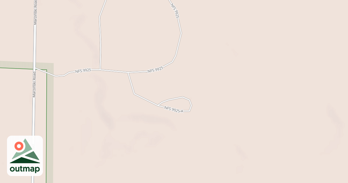 Map of MARZINSKI HORSE CAMP LOOP