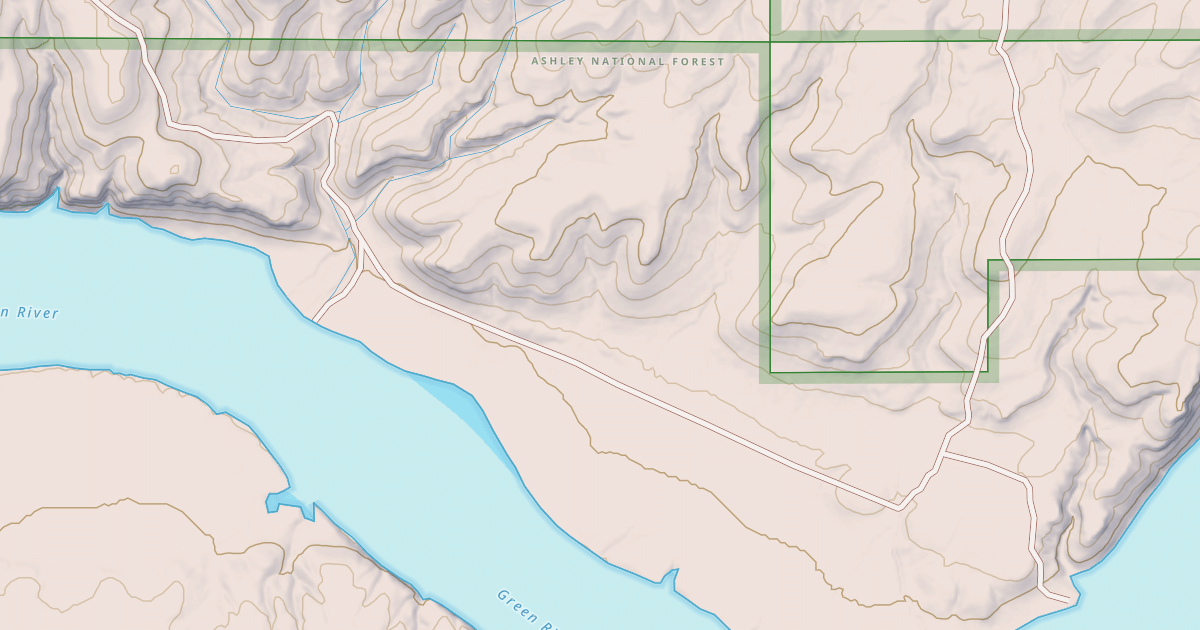 Map preview of SPRINGS DRAW COMPLEX A-D