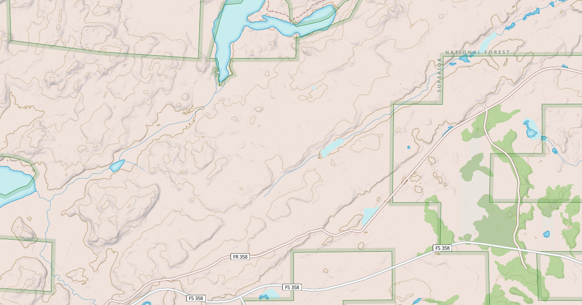 Map preview of HOIST LAKE SPUR C