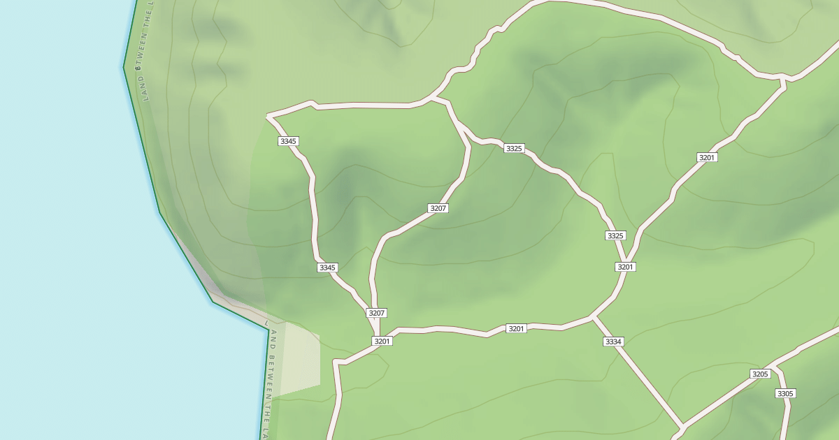 Map preview of USFS Motor Vehicle Use Map Trails 19016