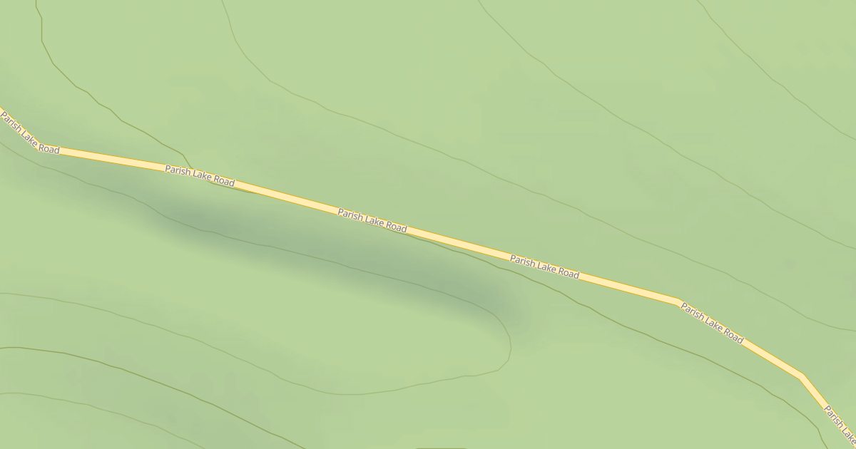 Map preview of PARRISH LAKE ROAD