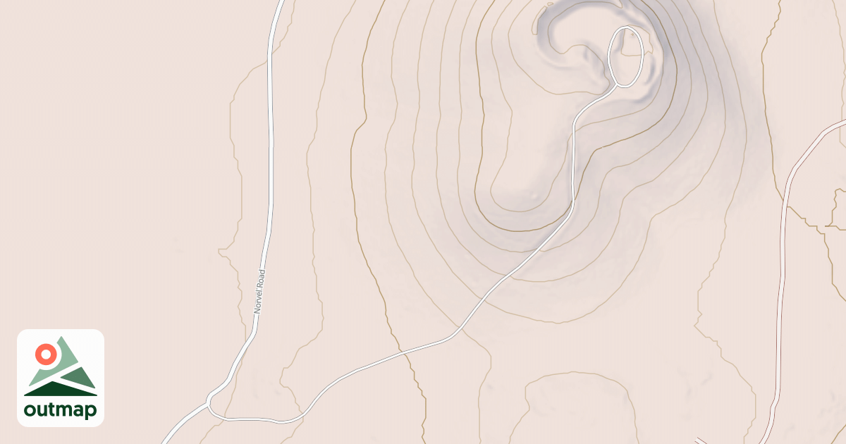 Map of CINDER PIT