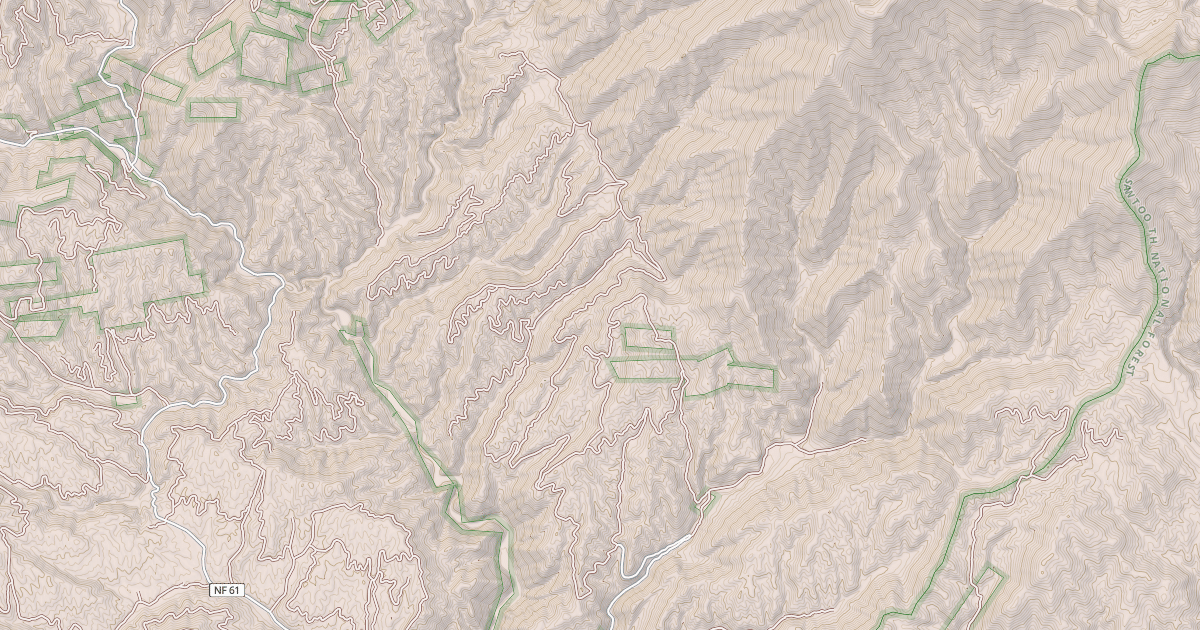 Map preview of PINTO CREEK