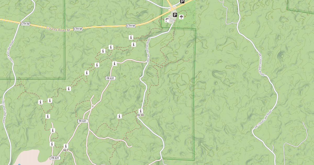 Map preview of FR 200