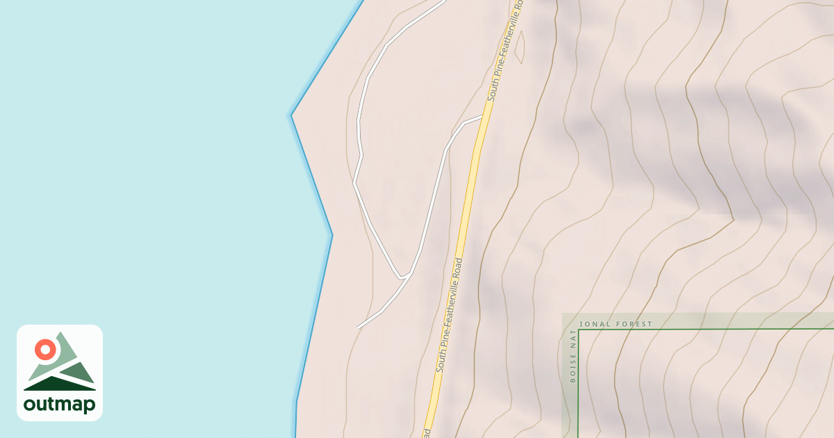 Map of SPUR 061M