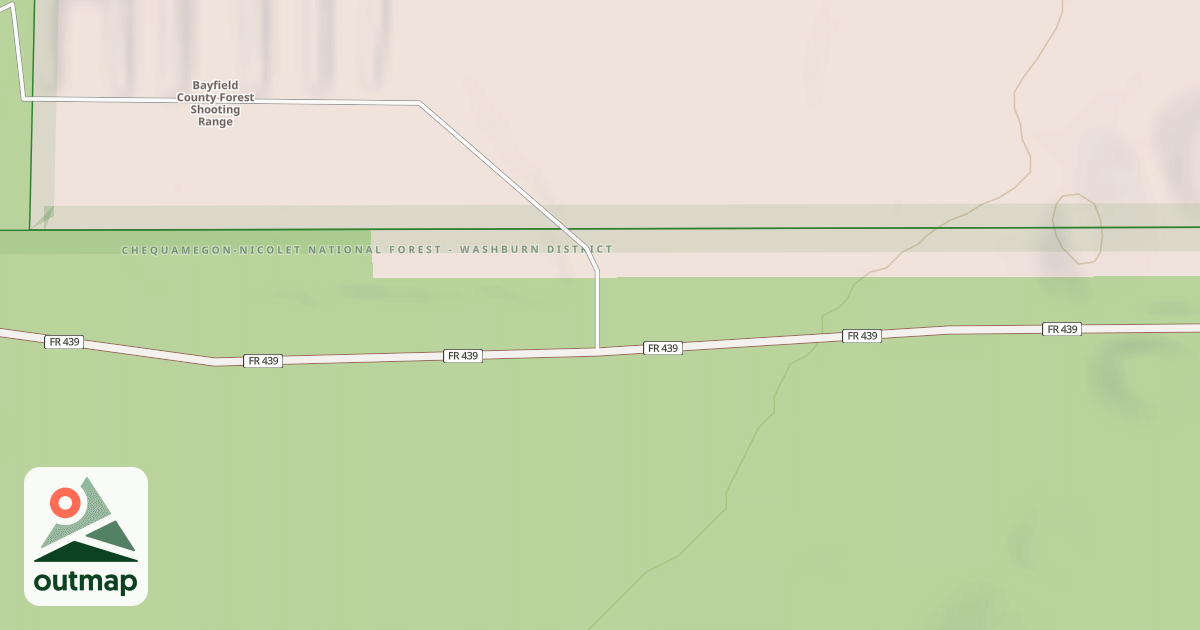 Map of FR 439L