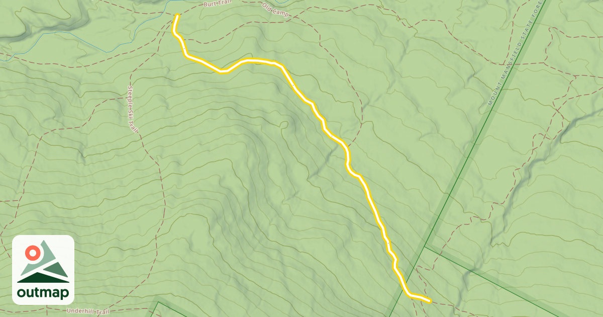 Map of Ranch Camp Trail