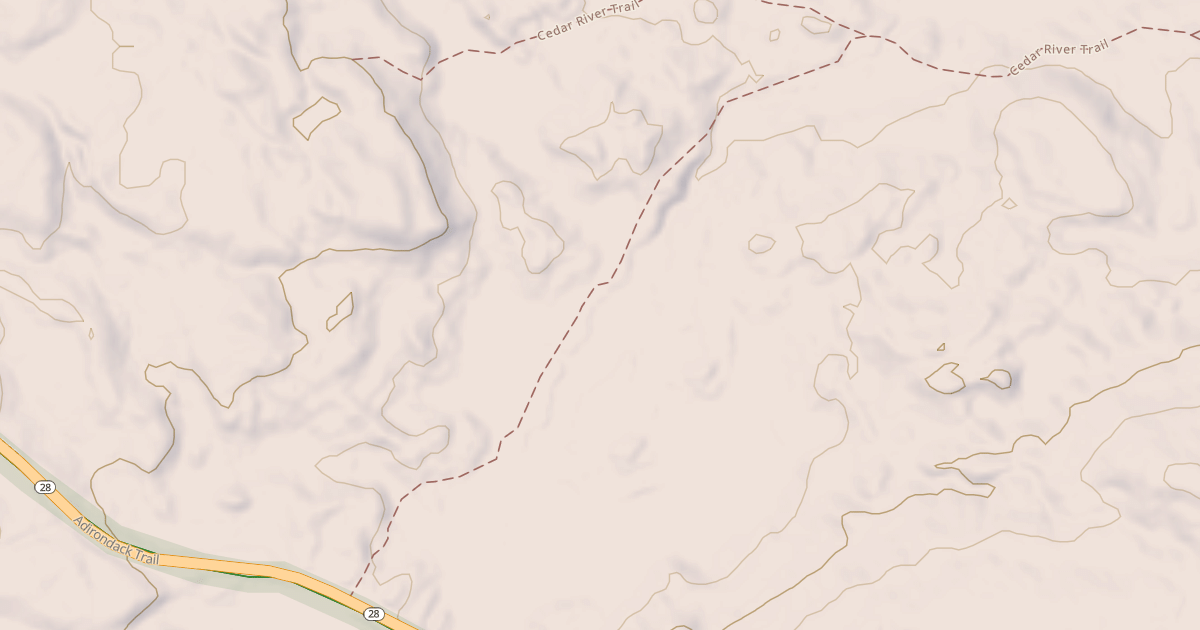 Map preview of Rock Lake Trail