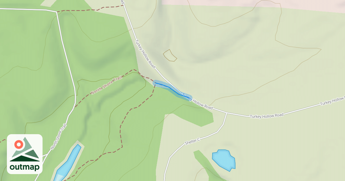 Map of North Shore Trail