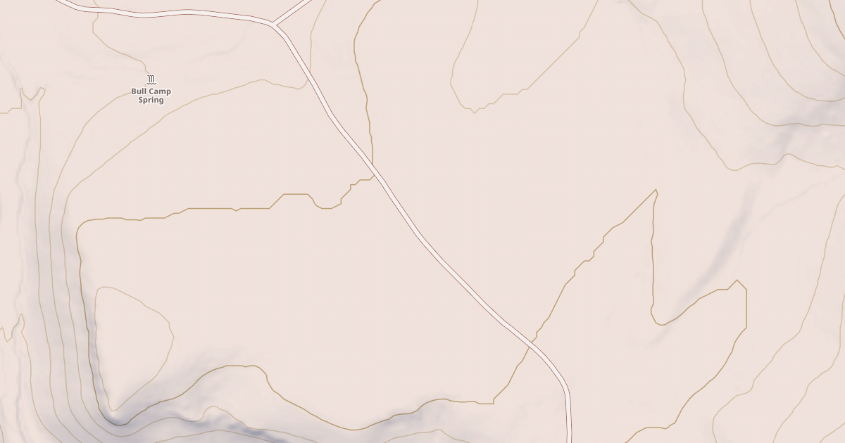 Map preview of BULL CAMP SPUR B